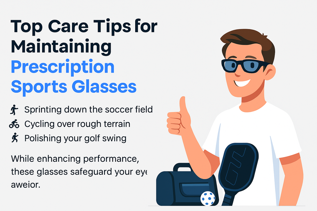 Top Care Tips for Maintaining Prescription Sports Glasses