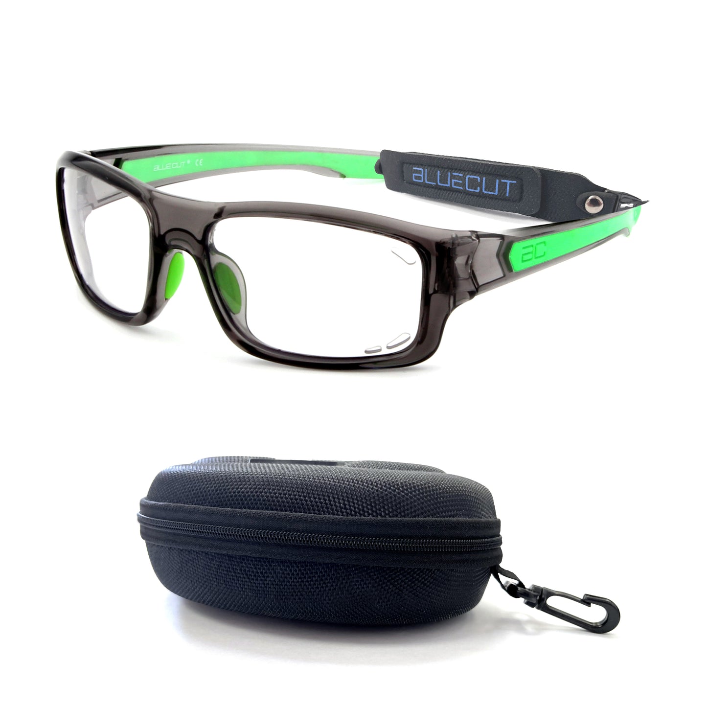 Black Green Glasses