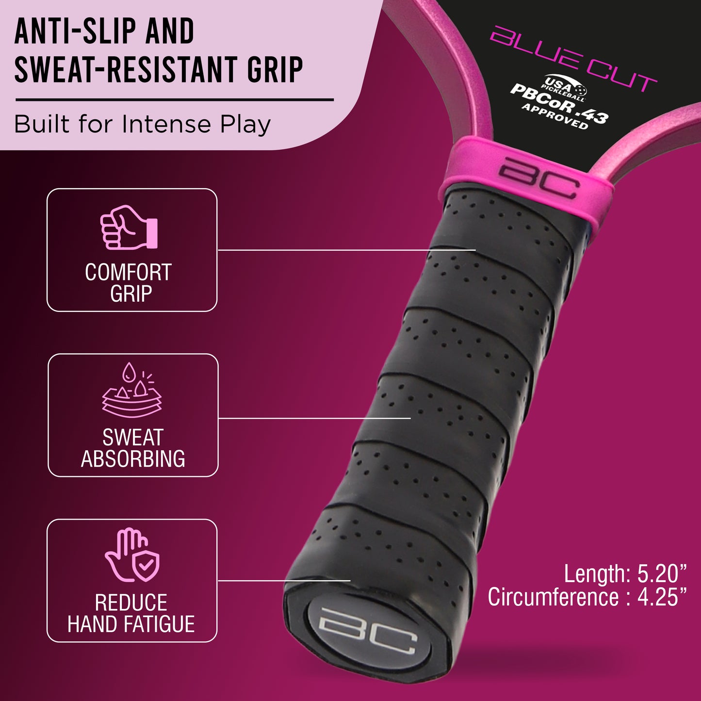 Pink Pickleball Paddle