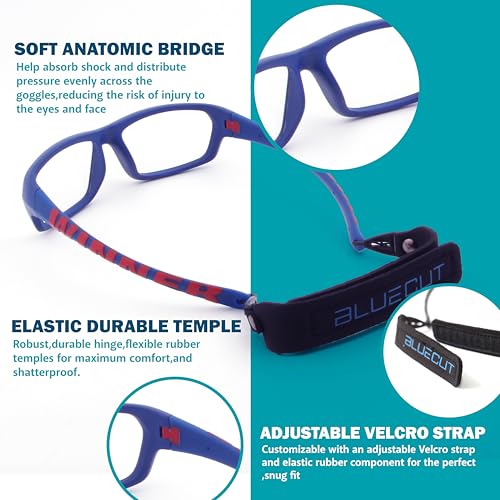 Steph-Sports Protection Glasses Photochromic Lenses Navy image 6