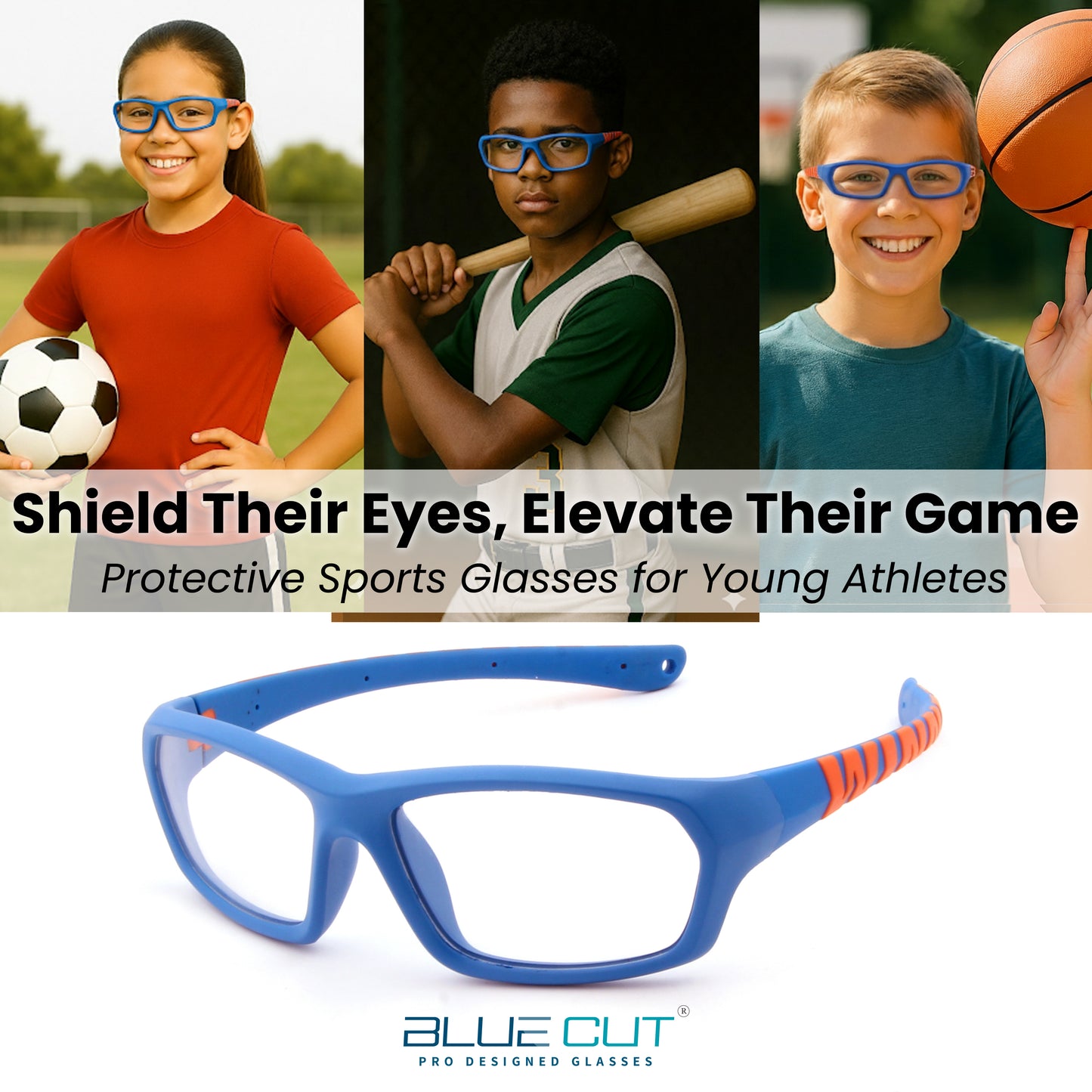 Steph Kids (Blue-Orange)