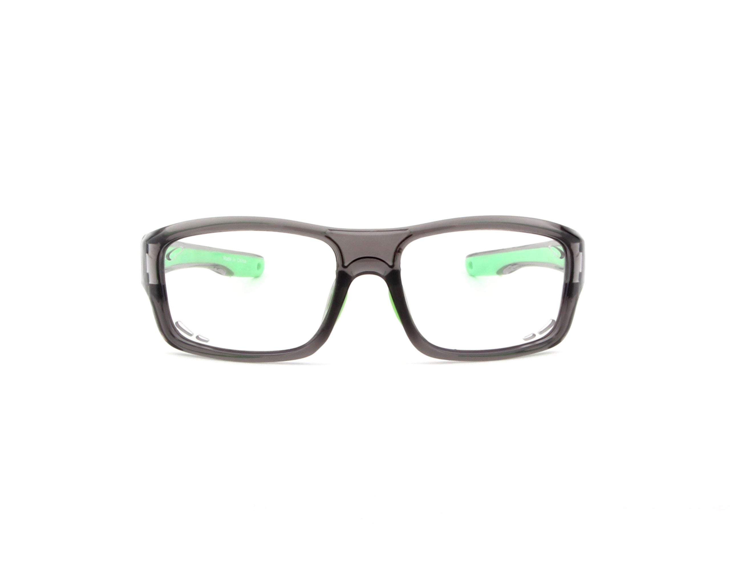 Bruno Gray Green blue light glasses