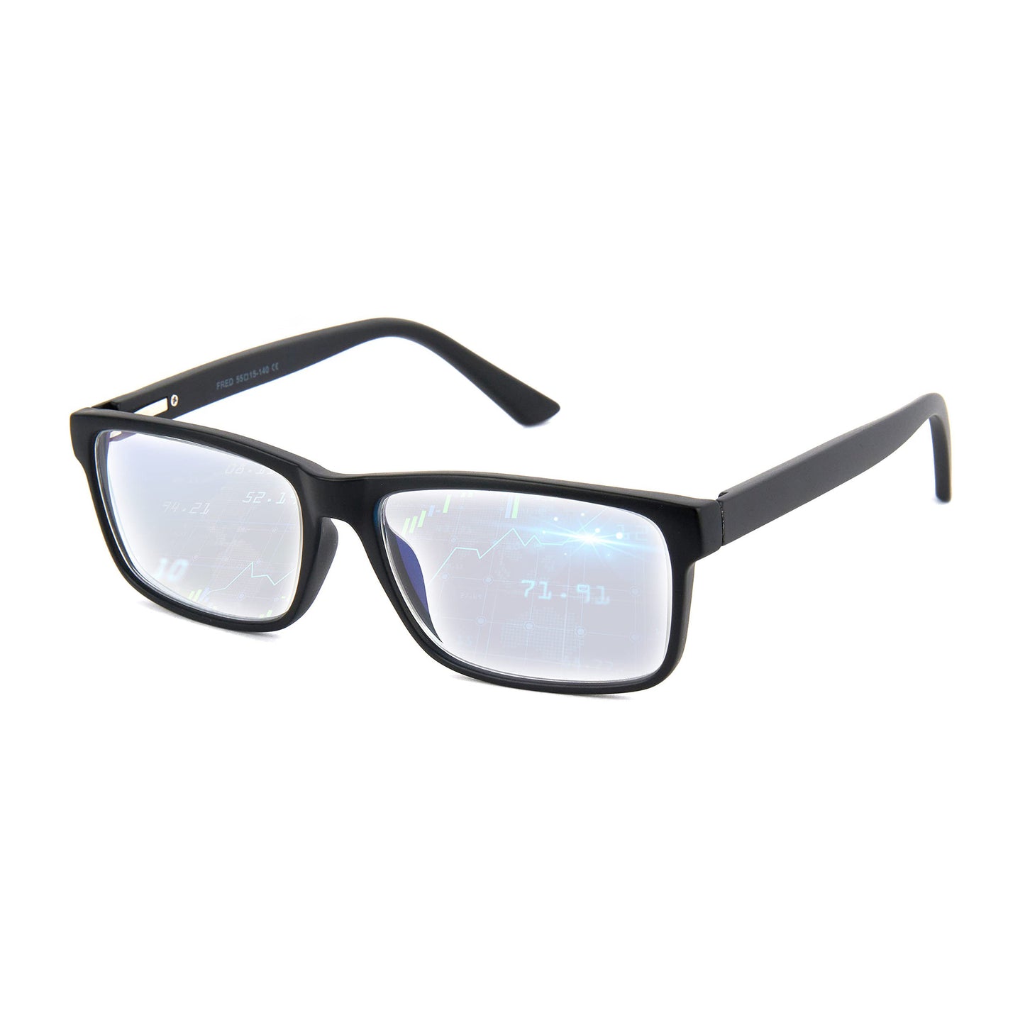 Fred (Blue Light Black Matt)