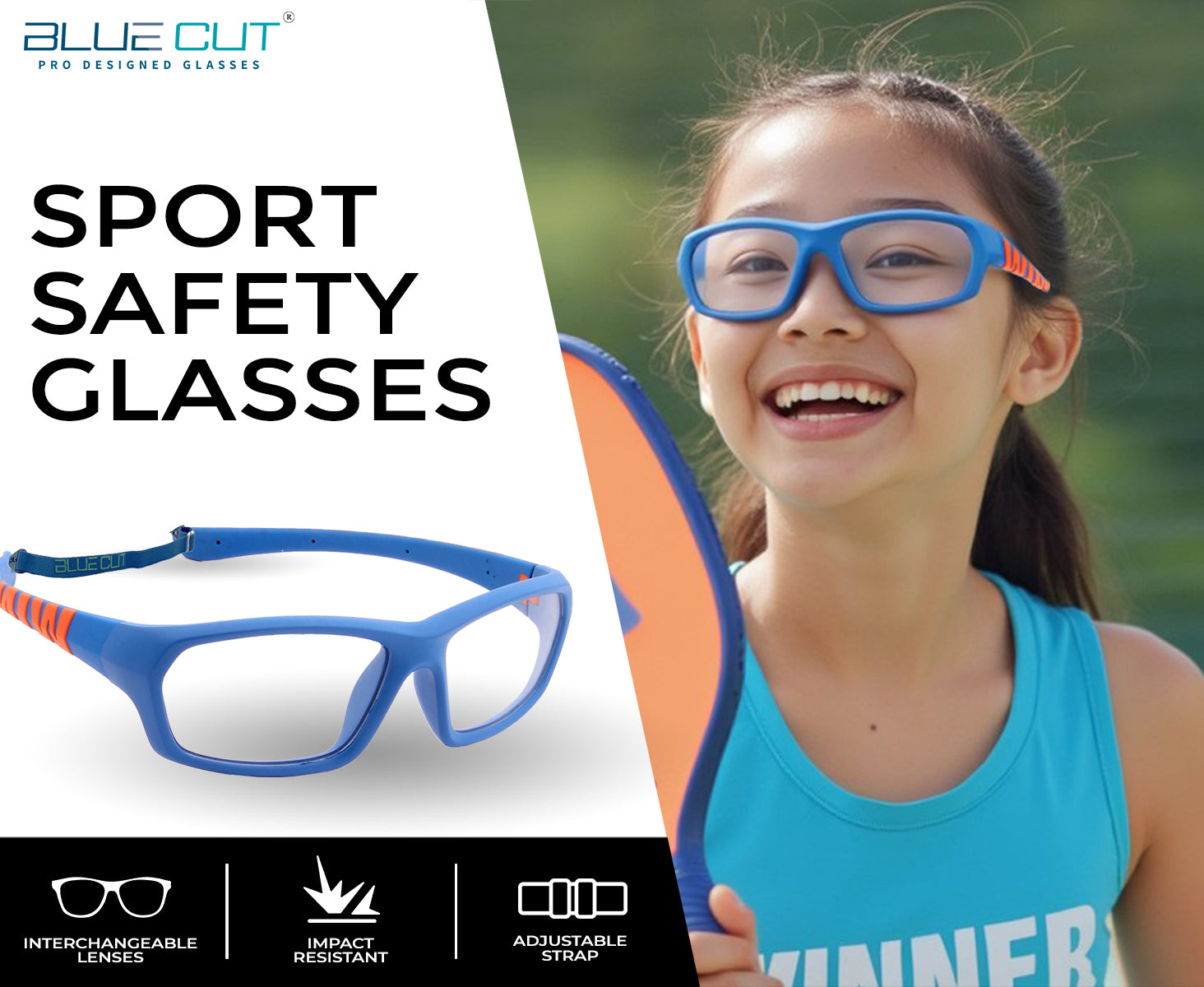 navy blue kids glasses