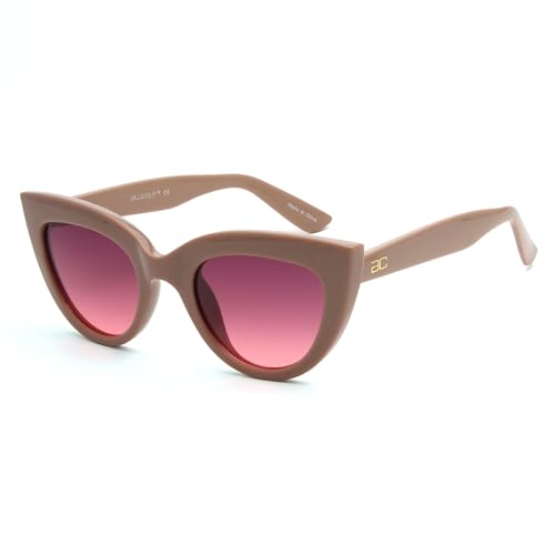 Tifany Women Polarized Sunglasses Moka Peach