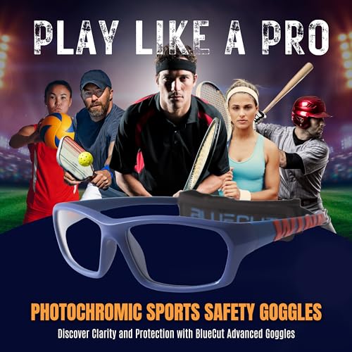 Steph-Sports Protection Glasses Photochromic Lenses Navy image 2