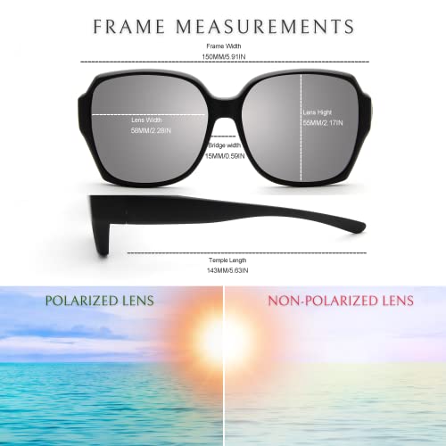 Leny (Fit Over Polarized Mat Black)