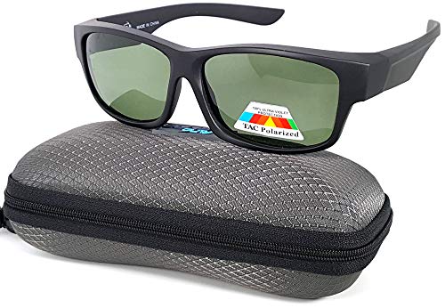 black green glasses
