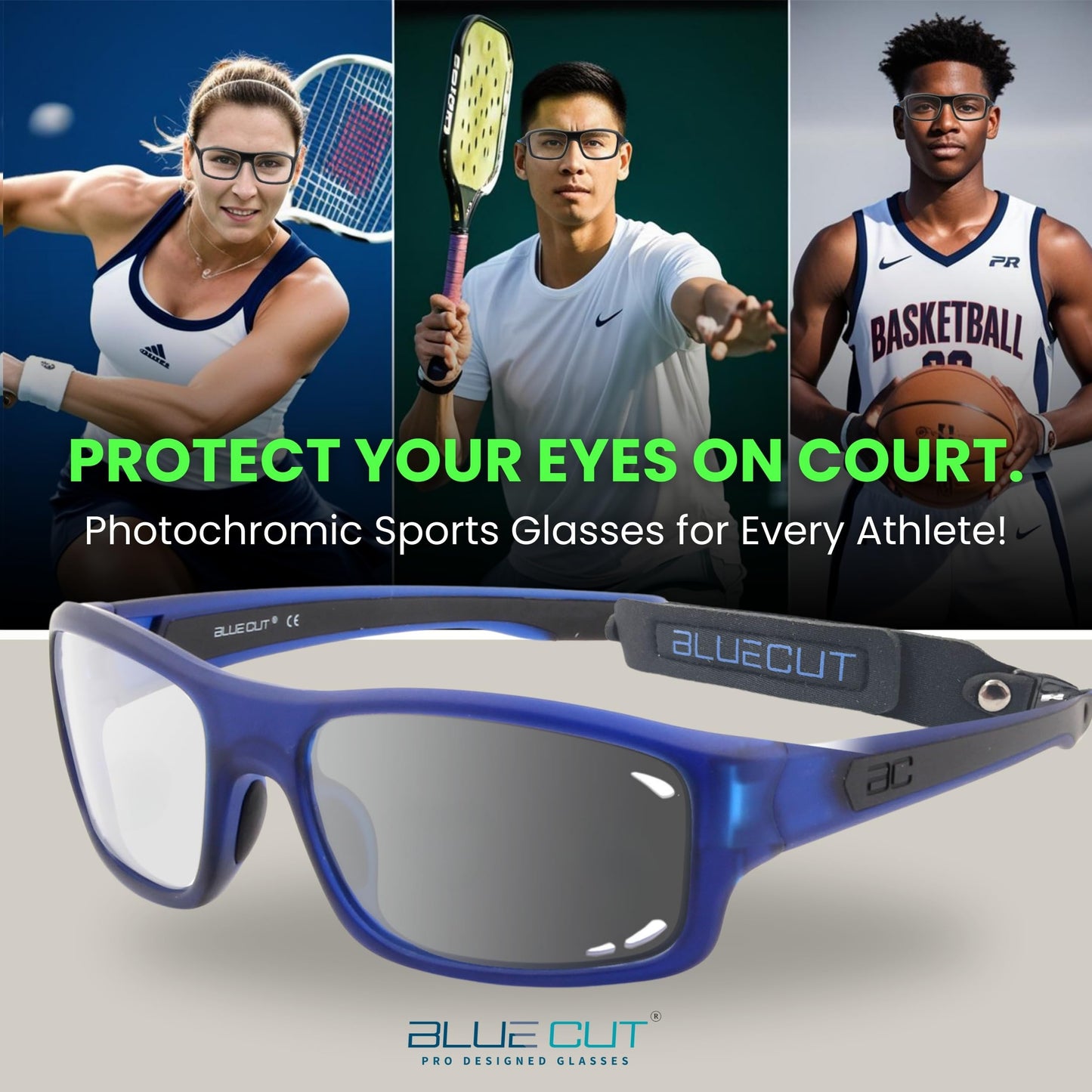 bruno navy black glasses