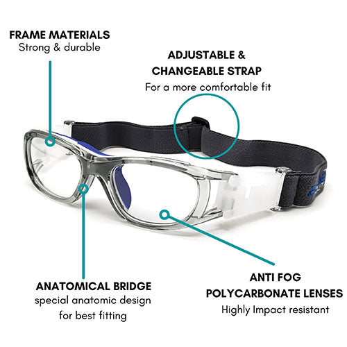 Grey glasses