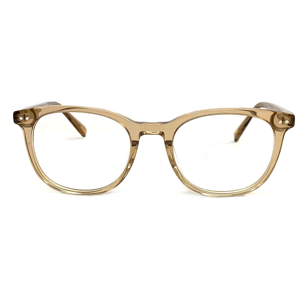 Olivia Blue Light Glasses Peach