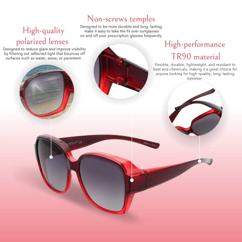 red sunglasses