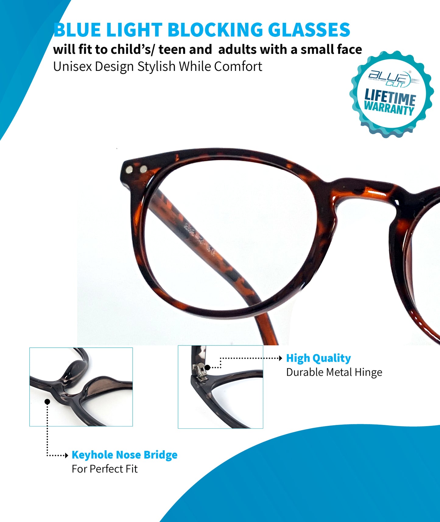 Jessy Kids (Blue Light Brown)