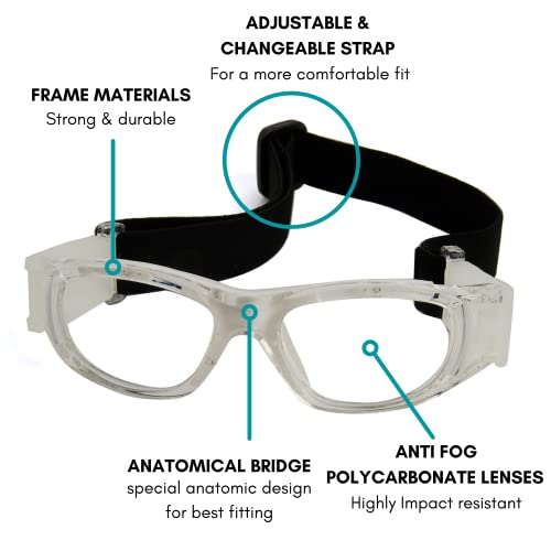 white glasses