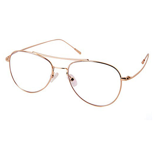 William Blue Light Glasses Gold