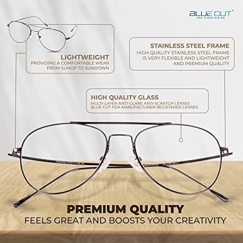 William Glasses Gold