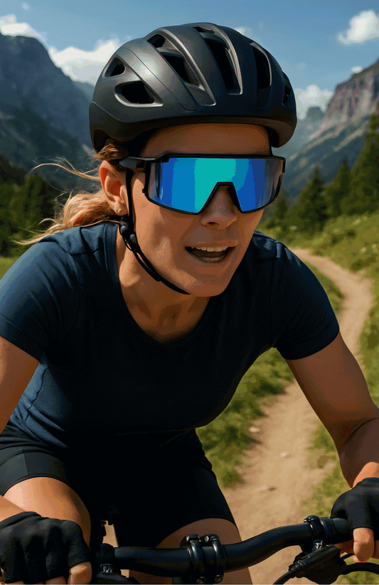 Wraparound Sports Glasses 