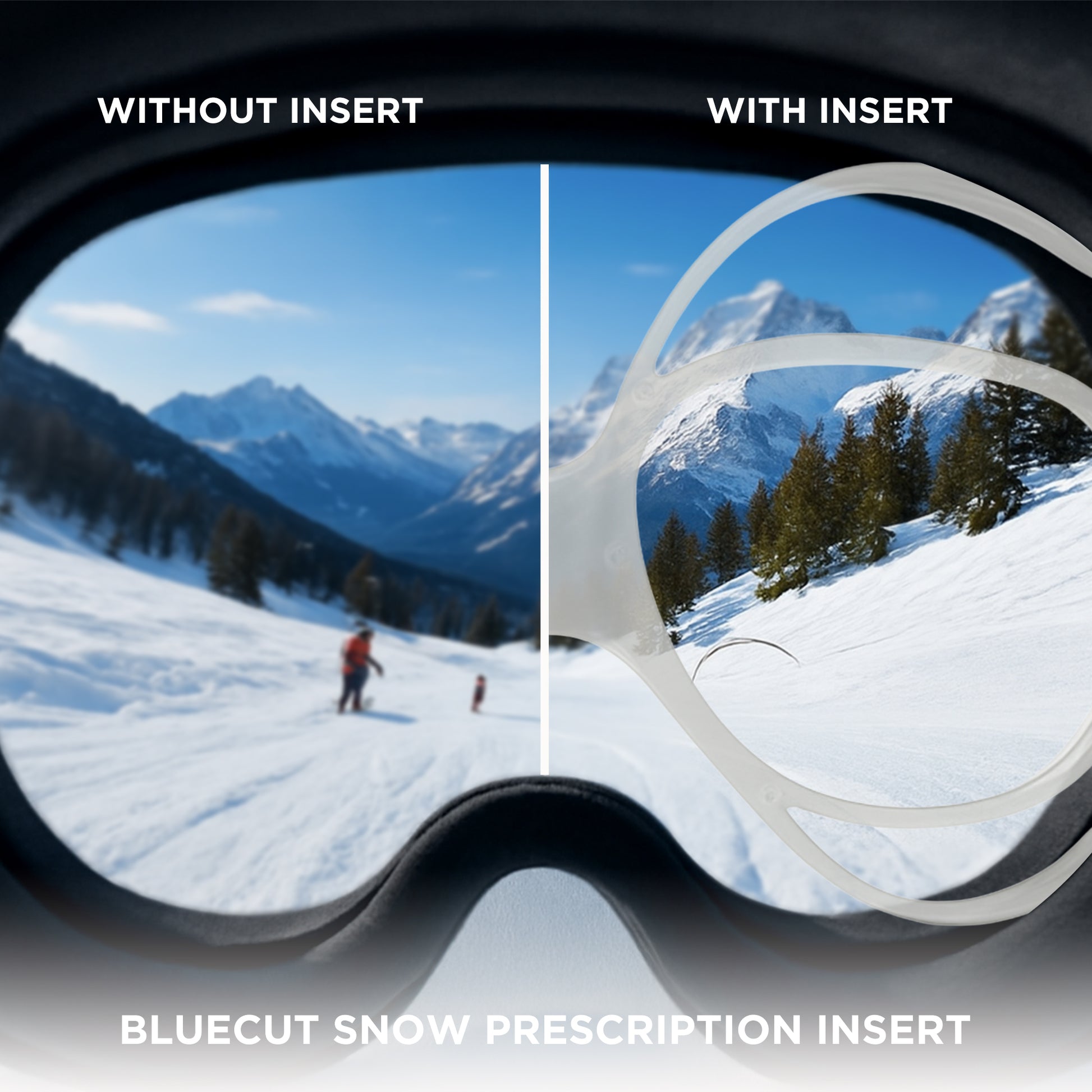 prescription snowboard goggle Ski Goggle Prescription Insert