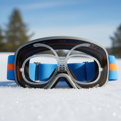 Ski Goggle Prescription Insert with Rack