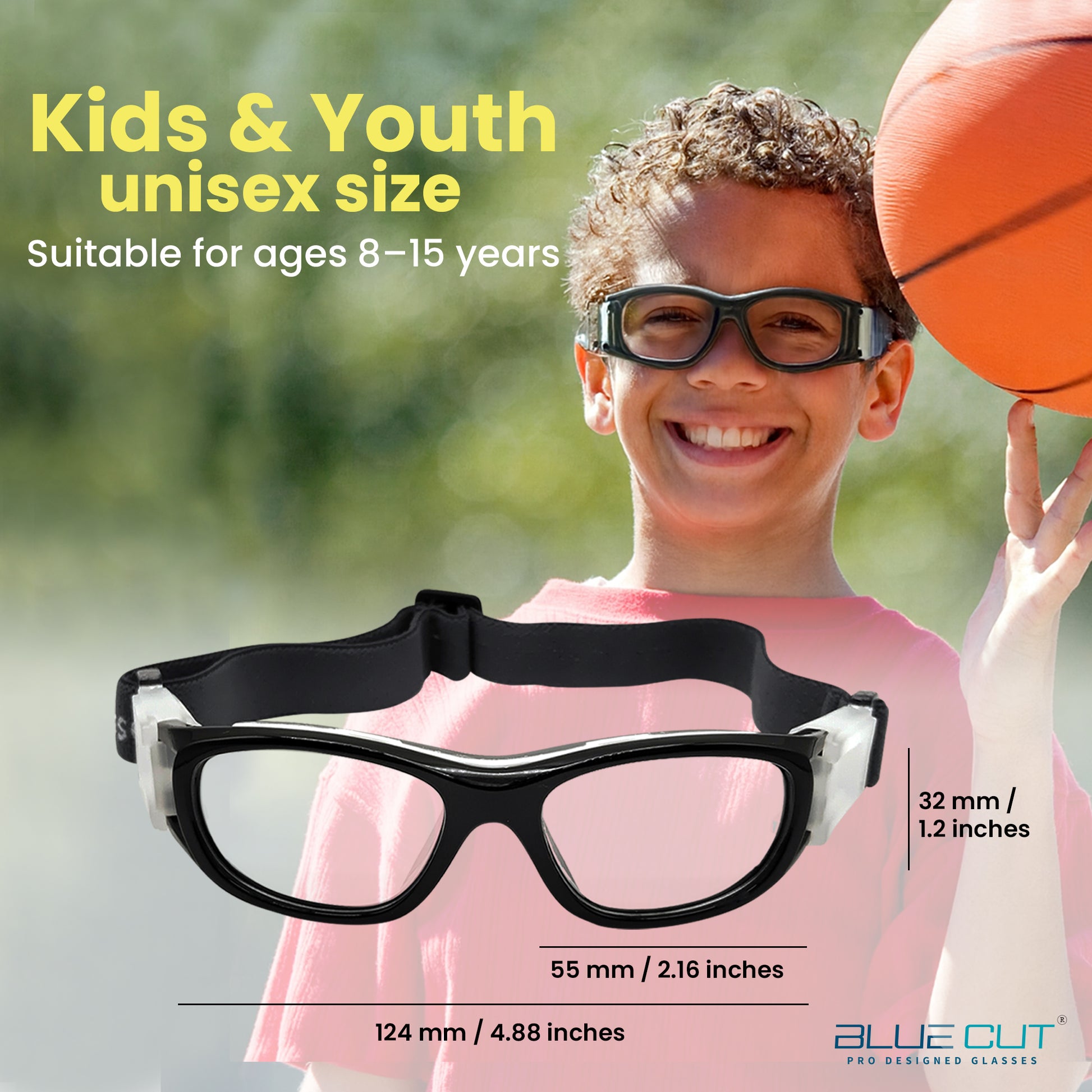 sports goggles for basketball Kids Outdoor Sports Glasses for Eye Protection