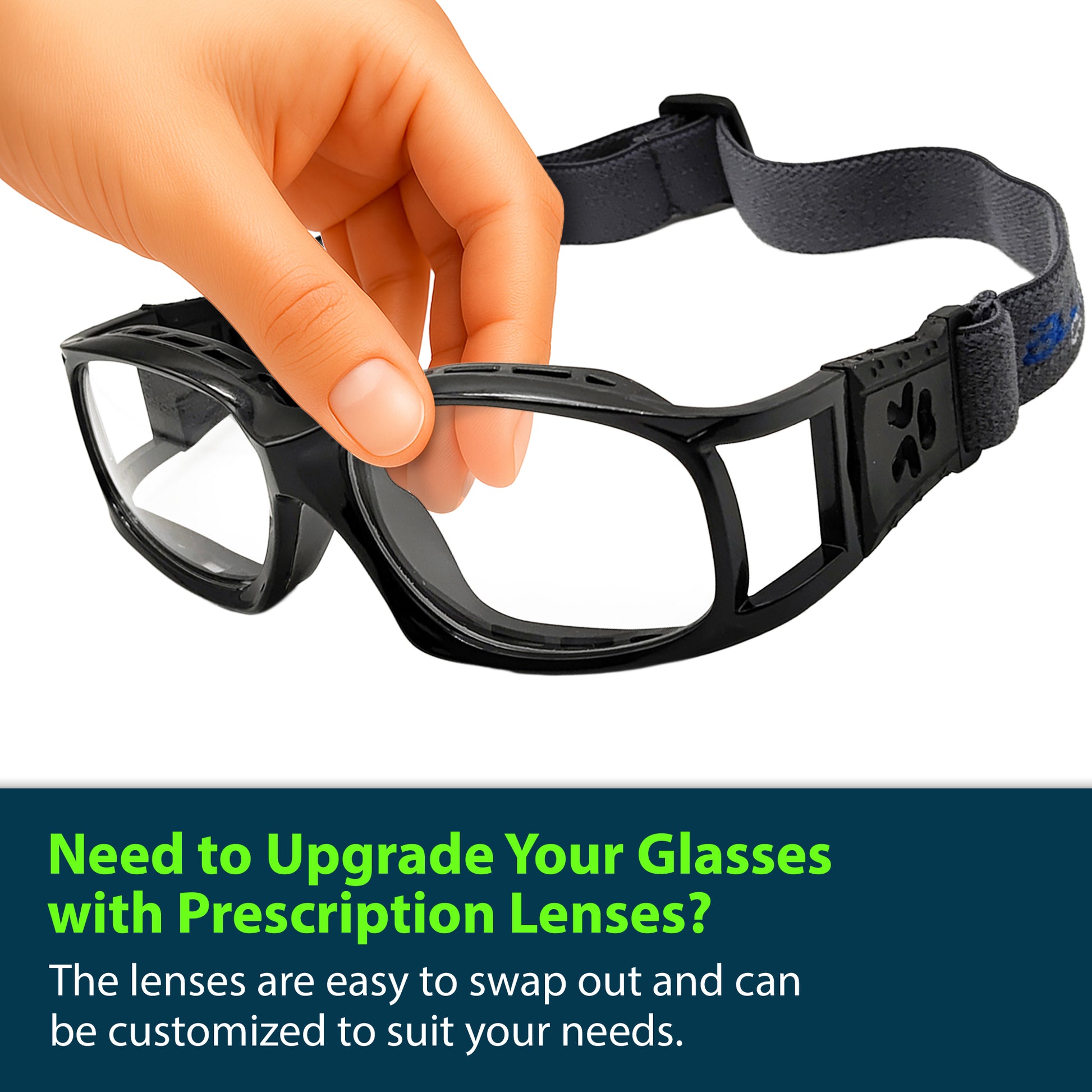 goggles and glasses Outdoor Sports Goggles for Eye Protection | Black