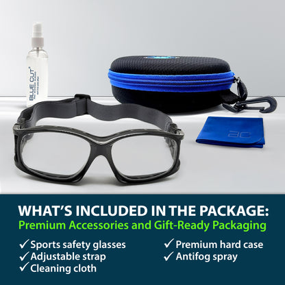 1025 Sport Glasses (Black)