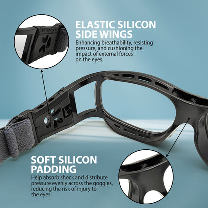 1025 Sport Glasses (Black)