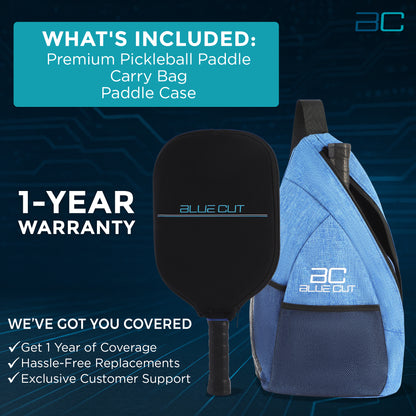 Blue Pickleball Paddle
