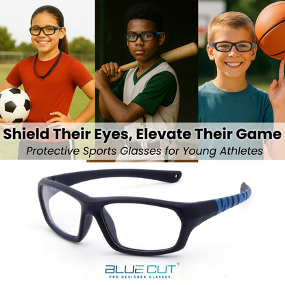 Steph Kids (Black-Blue)