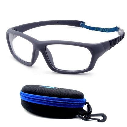 Steph kids Gray Black Glasses