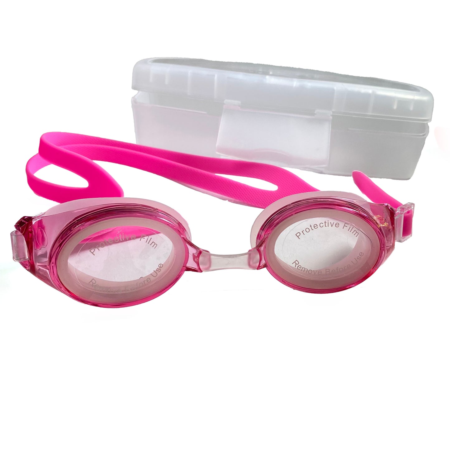 Swimming goggles (interchangeable lenses Pink)