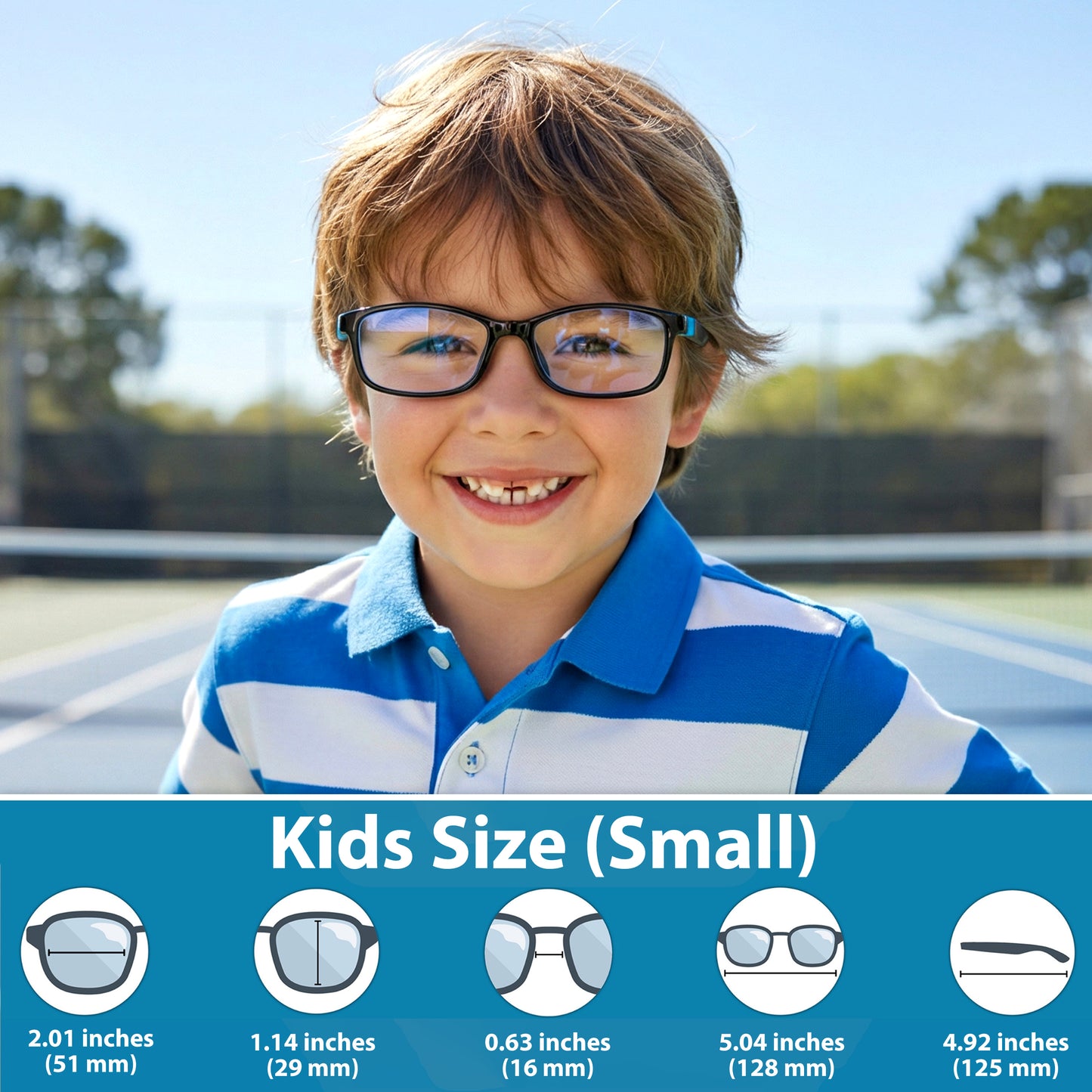 Kiddo Stitch (Black-Blue)