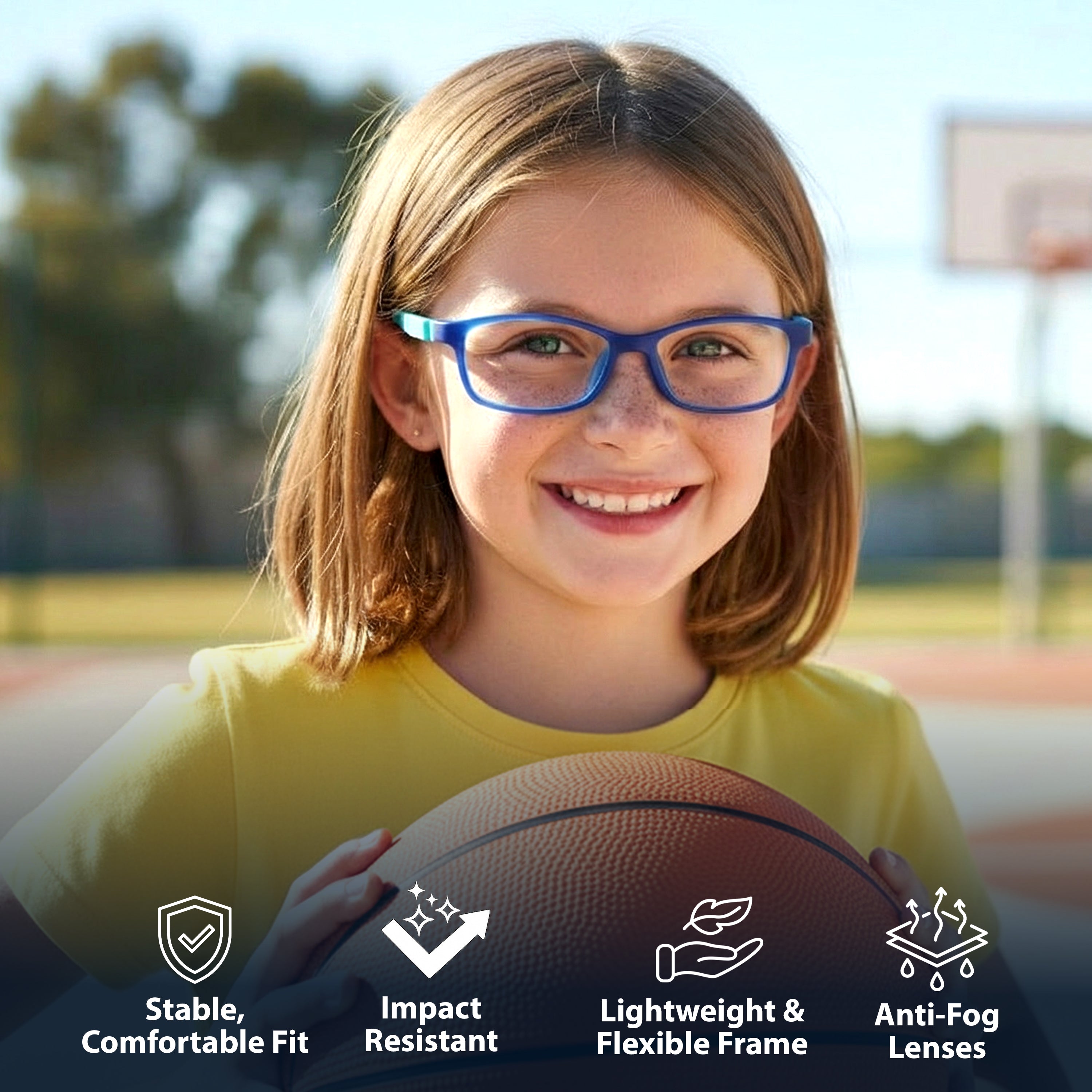 Kiddo Sonic Blue Glasses for Boys | Check Out Now