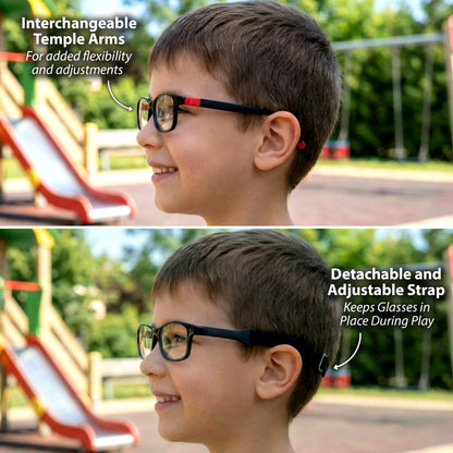 Kiddo Flash (Black-Red)