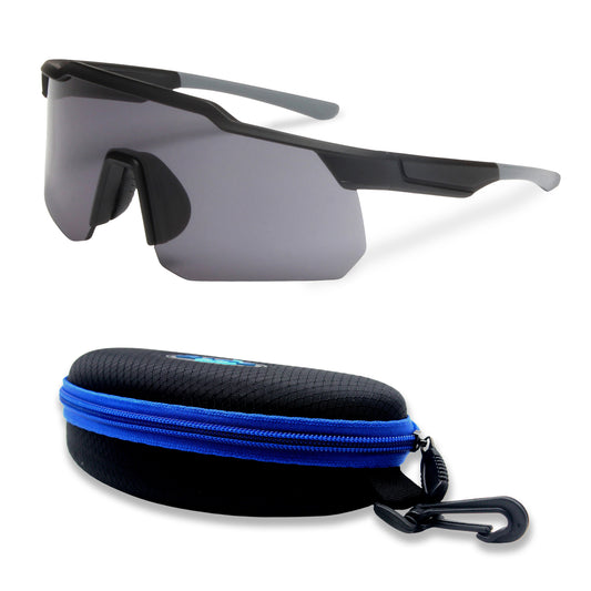 Rider 1 (Black W/Gray Sunglasses)