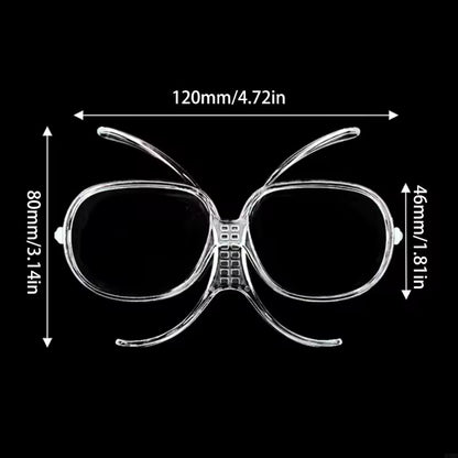 Ski Goggle Prescription Insert with Rack