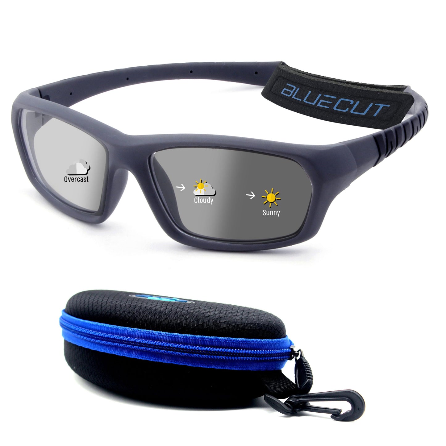 Steph (Photochromic Gray-Black)