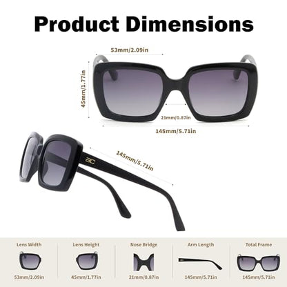 Tina (Polarized Black Matt)