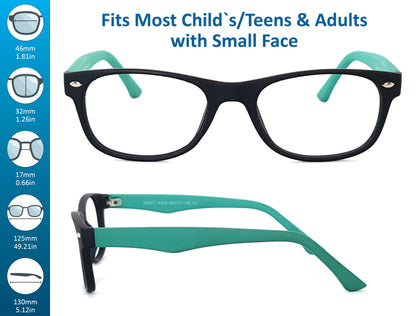 Jacky Kids (Blue Light Black Green)