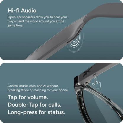 Reebok Dash LCD011-20 — open-ear HiFi audio and touch controls