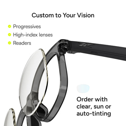Reebok Dash LCD011-20 — custom prescription lens options
