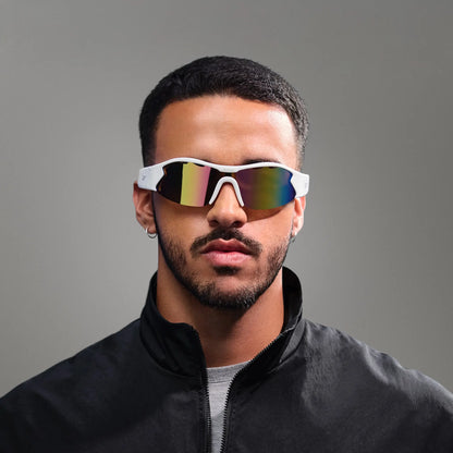 Reebok Flash LCD010-31 — Iridescent Mirror, lifestyle portrait