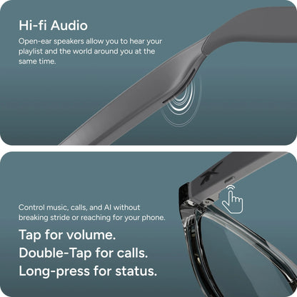Reebok Jet LCD011-40 — open-ear HiFi audio and touch controls