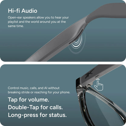 Reebok Shine LCD011-30 — open-ear HiFi audio and touch controls